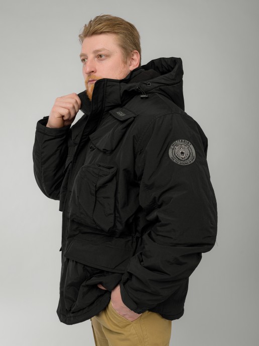 Куртка MILITARIST (118) 6 карманов черная