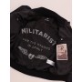 Куртка MILITARIST (056) пилот ворот/трикотаж черный
