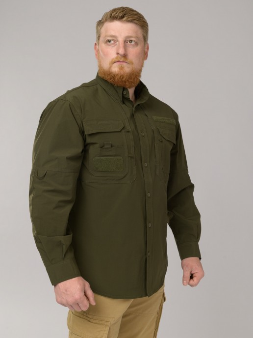 Рубашка тактическая Gongtex (Traveller Shirt) олива