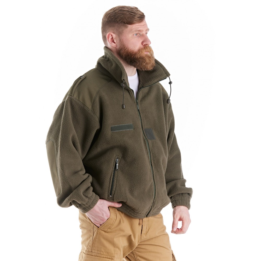 Купить Флисовая куртка Французской армии оригинал олива по цене 7 500р. в интернет-магазине N3B