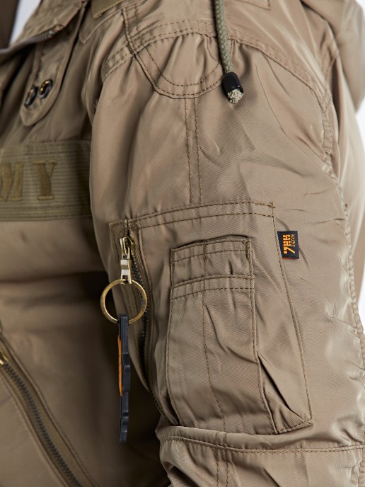Куртка-пилот 7.26 (076) Army капюшон песок
