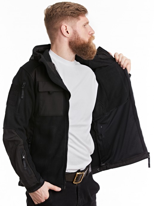 Флисовая куртка 7.26 (107) черная