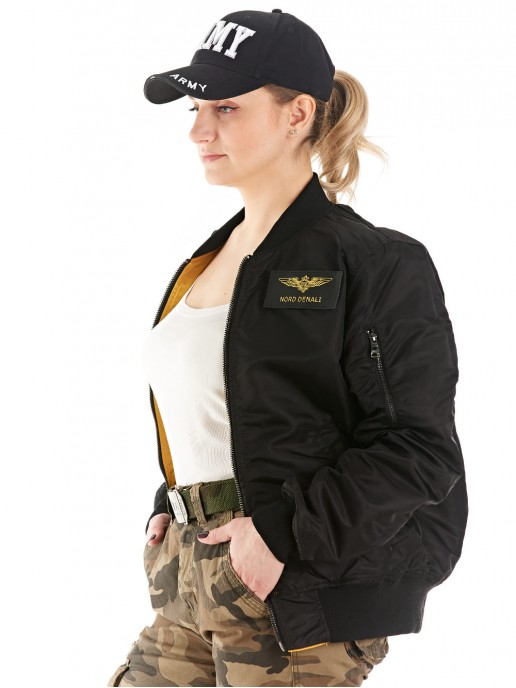 Куртка-пилот DENALI PILOT 2V1 BLACK/YELLOW (двусторонняя)